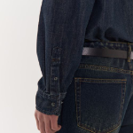 Musinsa Standard Denim Western Shirt – Indigo