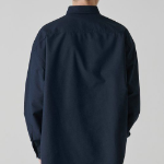 Musinsa Standard Oversized Oxford Shirt – Navy