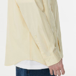 Musinsa Standard Relaxed Washed Poplin Shirt – Lemon