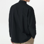 Musinsa Standard Relaxed Fit Oxford Shirt – Black