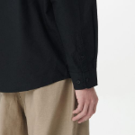 Musinsa Standard Relaxed Fit Oxford Shirt – Black