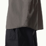 Musinsa Standard City Leisure Lightweight Nylon Oversized Shirt – Dark Grey