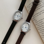 Eke Daily Classic Silver Watch — женские наручные часы в элегантном винтажном стиле для повседневных и нарядных образов