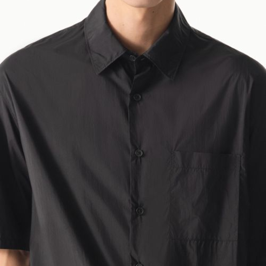 Musinsa Standard City Leisure Airweight Short Sleeve Shirt – Black
