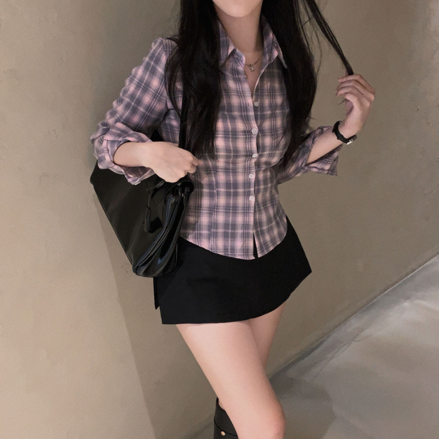 Мини-юбка-шорты с разрезом и ремнём в комплекте