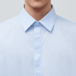 Musinsa Standard Hidden Button Dress Shirt – Sky Blue