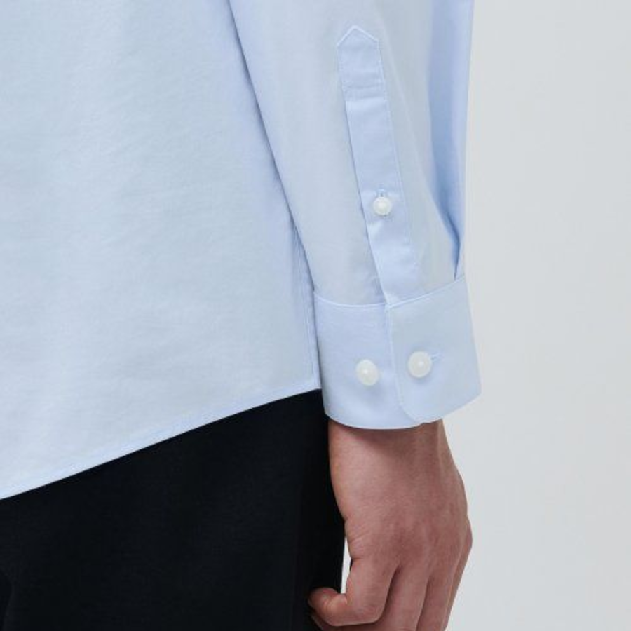 Musinsa Standard Hidden Button Dress Shirt – Sky Blue