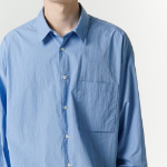 Musinsa Standard City Leisure CN Oversized Shirt – Blue