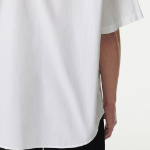 Musinsa Standard Relaxed Washed Poplin Short Sleeve Shirt – White