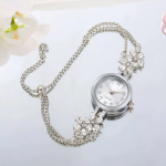 Daisy Slide Women’s Wristwatch (Silver) — изящные женские часы в универсальном серебристом оттенке для стильного повседневного образа