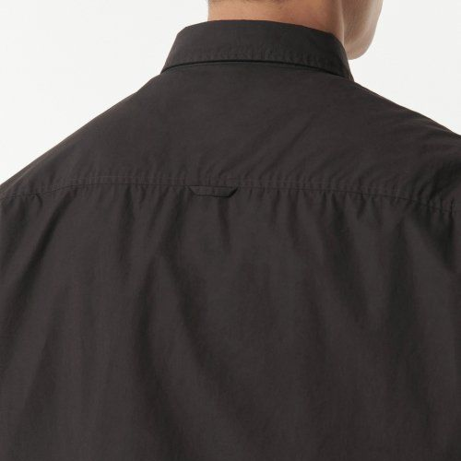 Musinsa Standard Relaxed Washed Poplin Shirt – Gunmetal