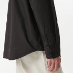 Musinsa Standard Relaxed Washed Poplin Shirt – Gunmetal