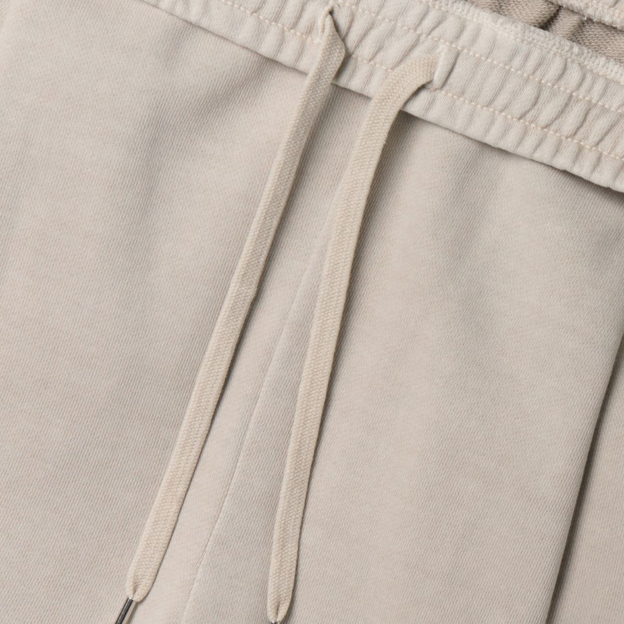 Pigment One-Tuck Bermuda Sweat Pants [Cream]