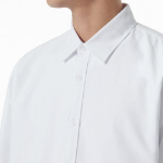 Musinsa Standard Relaxed Fit Oxford Shirt (Non-Pocket) – White