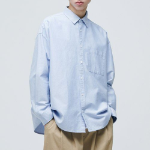 Musinsa Standard Oversized Oxford Shirt – Sky Blue