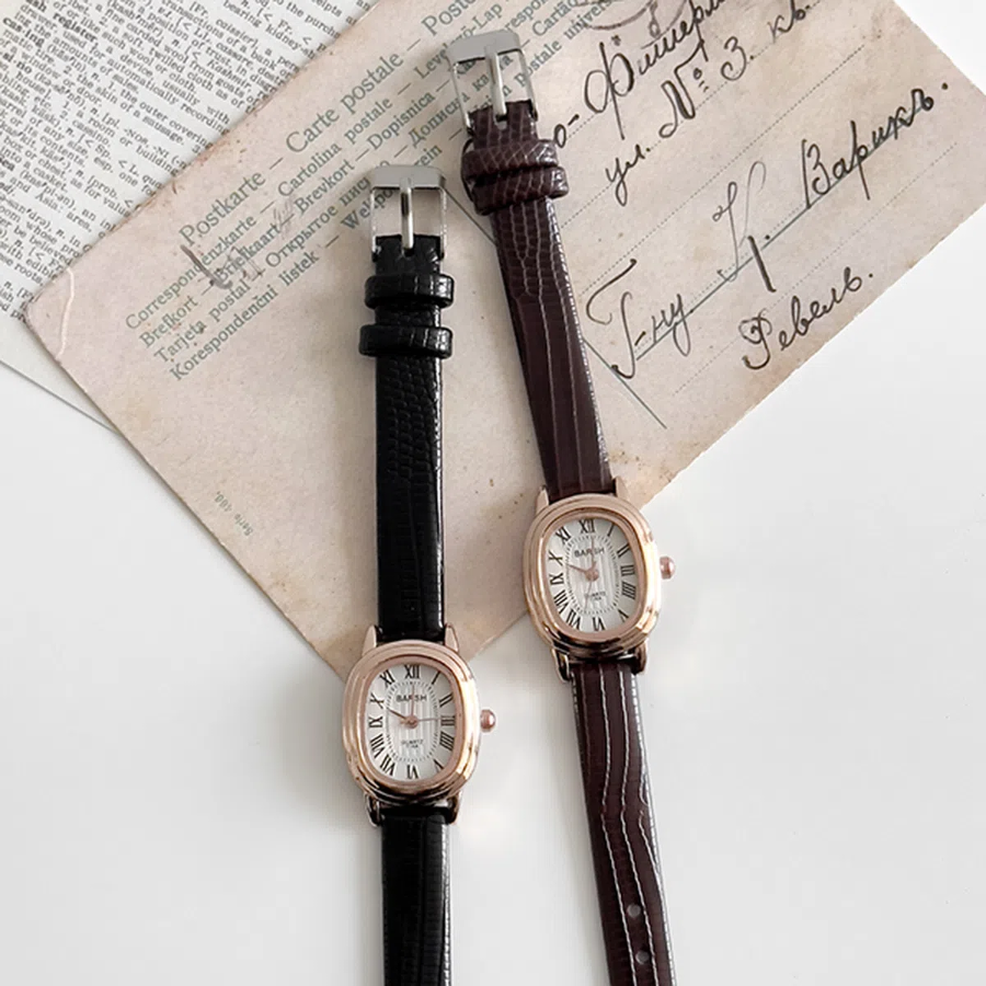 Round Oval Metal Women’s Wristwatch — женские наручные часы с округлым овальным корпусом и металлическим браслетом