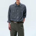 Musinsa Standard Chambray Work Shirt – Blue