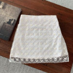 Полупрозрачная юбка с вышивкой в виде бантиков