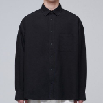 Musinsa Standard Oversized Oxford Shirt – Black