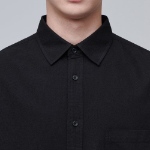 Musinsa Standard Oversized Oxford Shirt – Black