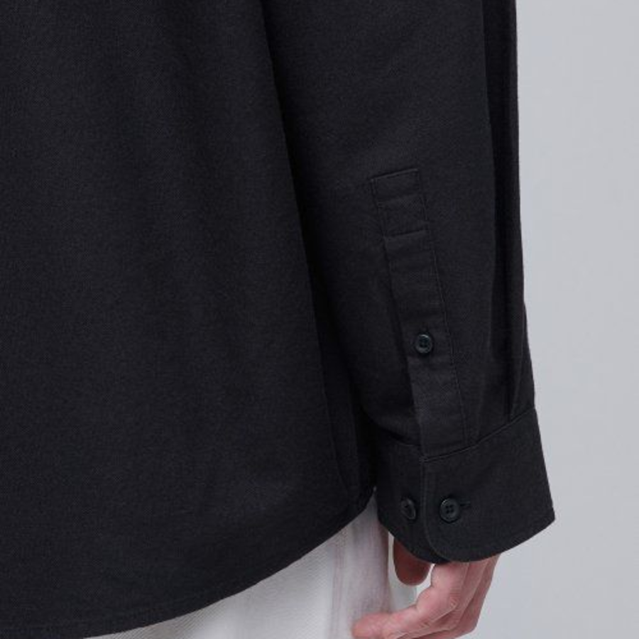 Musinsa Standard Oversized Oxford Shirt – Black