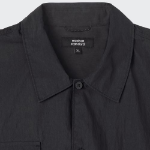 Musinsa Standard City Leisure CN Oversized Multi-Pocket Short Sleeve Shirt – Black