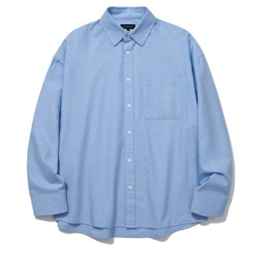 Melange Master Overfit Oxford Shirt – Sky Blue