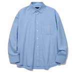 Melange Master Overfit Oxford Shirt – Sky Blue