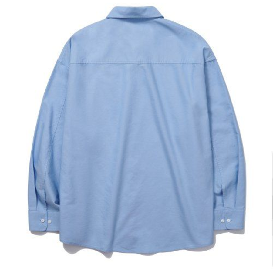 Melange Master Overfit Oxford Shirt – Sky Blue