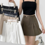 S-Коричневый-Короткая-Мини юбки