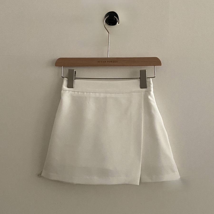 Мини-юбка с запахом A-силуэта