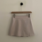 Свободный размер-Бежевый-Мини юбки