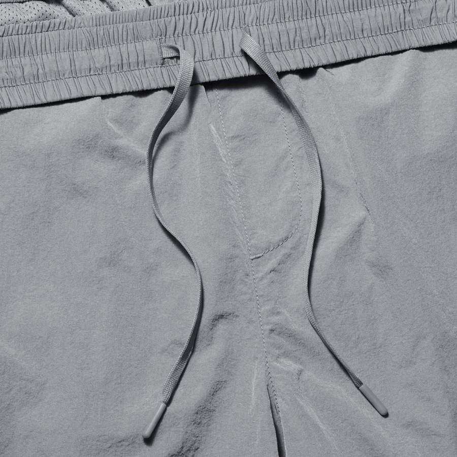 Bright Nylon Easy Shorts_6.5 Inch [Light Grey]