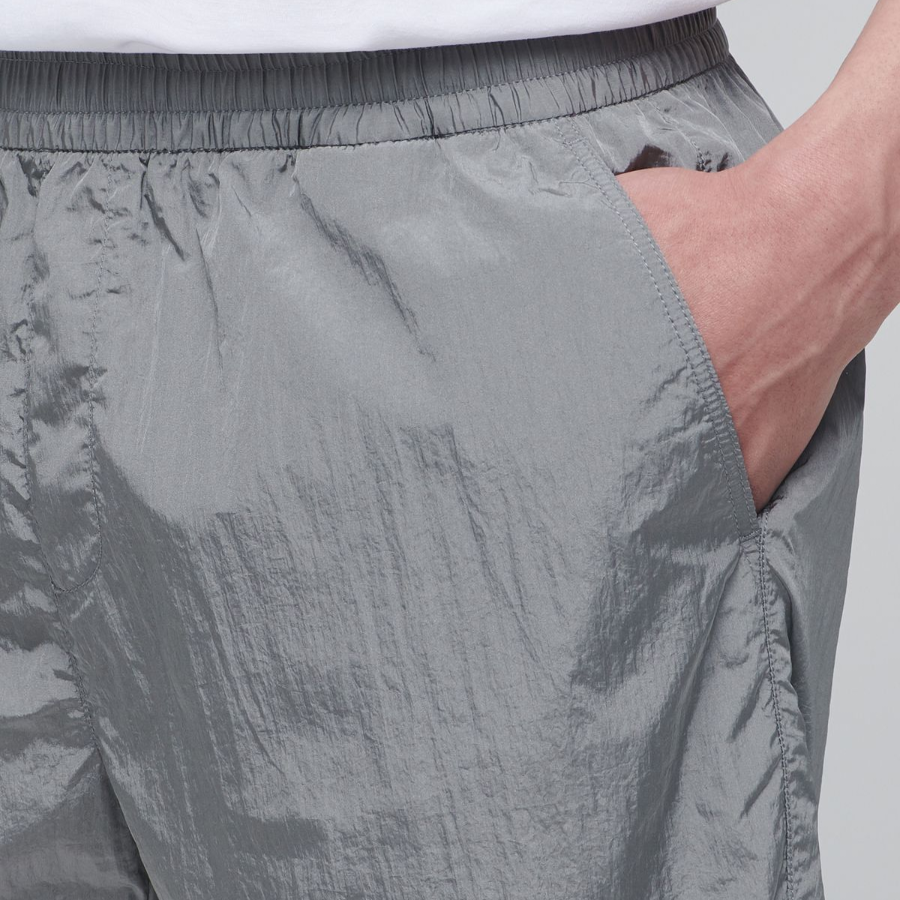 Bright Nylon Easy Shorts_6.5 Inch [Light Grey]