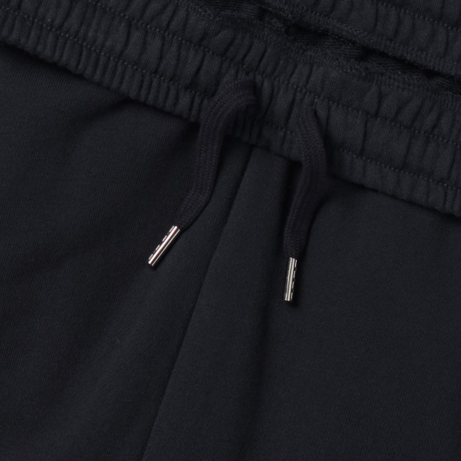 One-Tuck Cargo Bermuda Sweat Pants [Black]