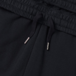 One-Tuck Cargo Bermuda Sweat Pants [Black]