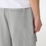 One-Tuck Cargo Bermuda Sweat Pants [Medium Gray]