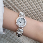 Big Cubic Round Antique Bangle Watch — женские наручные часы-браслет с крупными кристаллами и антикварным дизайном