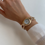 Simple Bold Matte Metal Analog Women’s Bracelet Watch — женские наручные часы с матовым металлическим браслетом и минималистичным дизайном