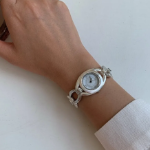 Simple Bold Matte Metal Analog Women’s Bracelet Watch — женские наручные часы с матовым металлическим браслетом и минималистичным дизайном