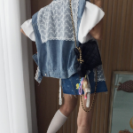 Fring Wavy Line See-Through Lace Embroidered Shawl — полупрозрачная шаль-накидка с волнистым краем и кружевной вышивкой