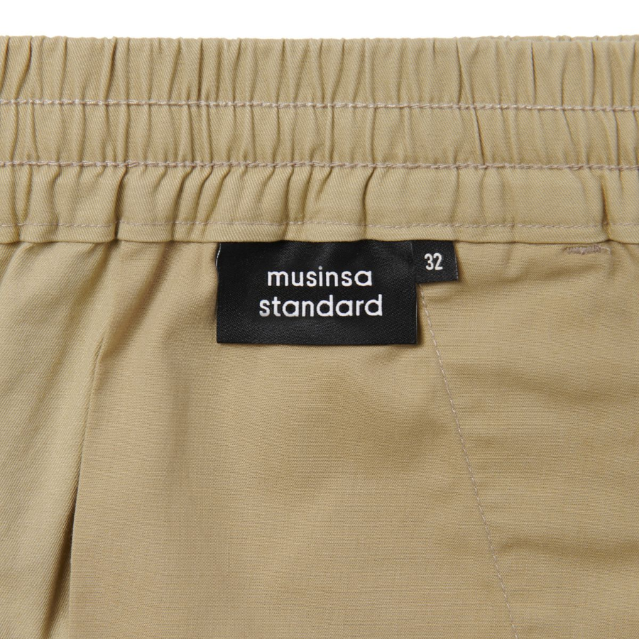 Cotton Easy Shorts [Beige]