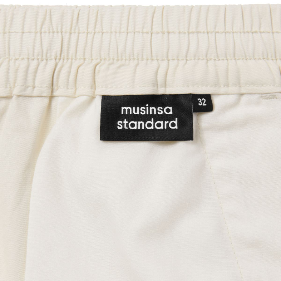 Cotton Easy Shorts [Cream]