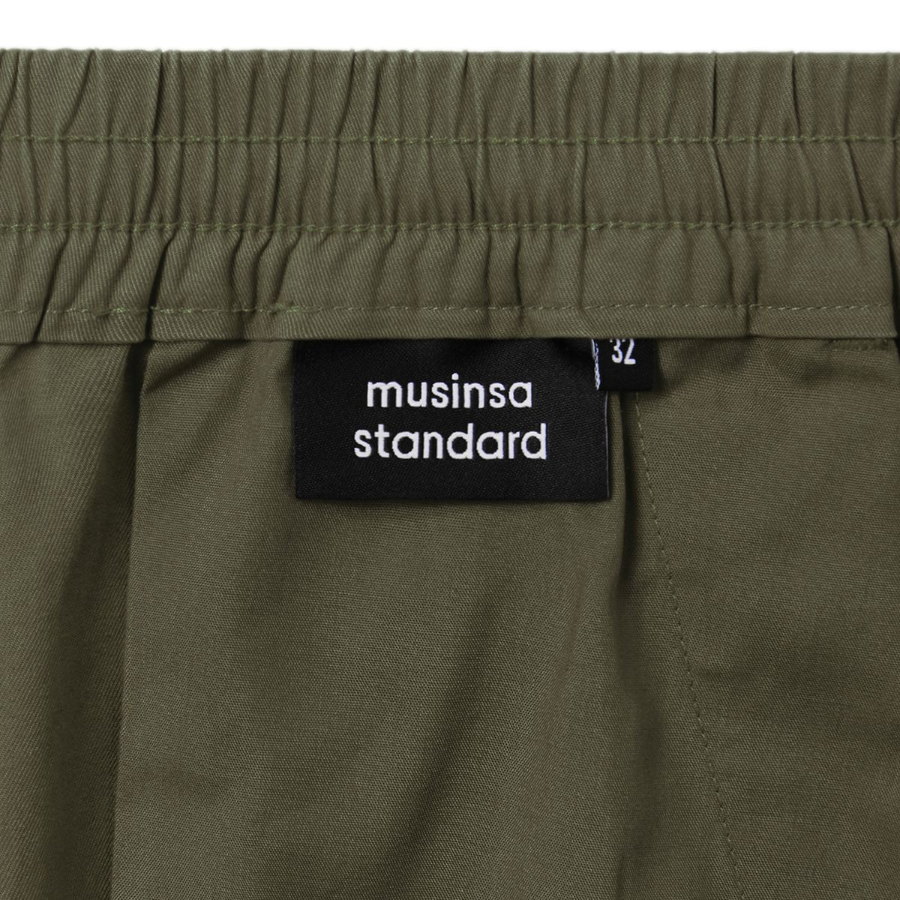 Cotton Easy Shorts [Khaki]