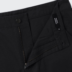 Canvas Double Knee Carpenter Bermuda Pants [Black]