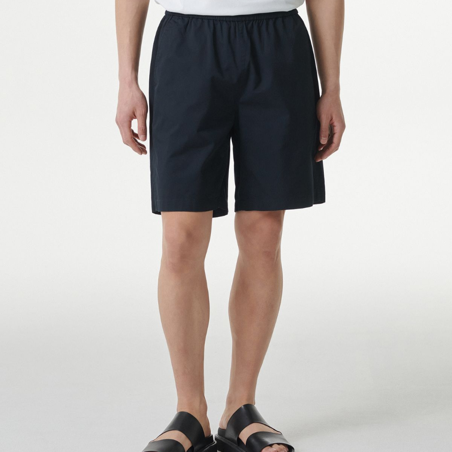 Cotton Banding Shorts [Navy]