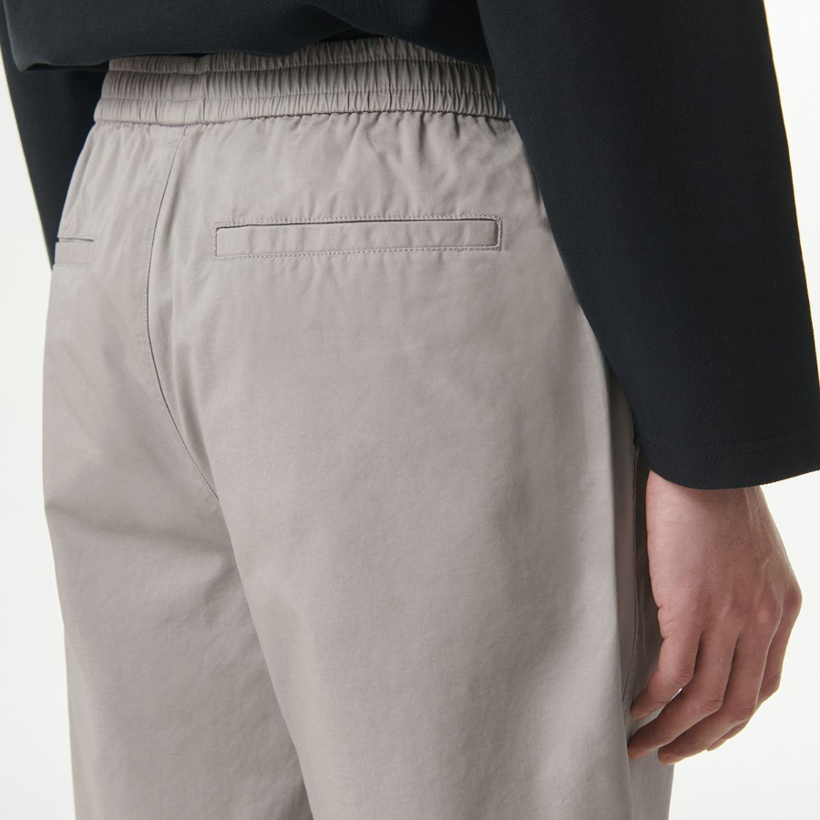 Cotton Banding Shorts [Light Gray]