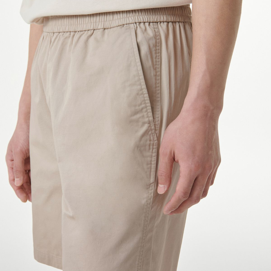 Cotton Banding Shorts [Light Beige]