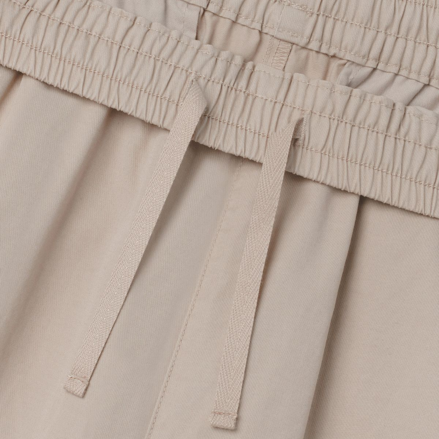 Cotton Banding Shorts [Light Beige]