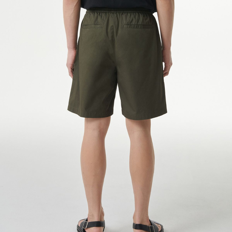 Cotton Banding Shorts [Khaki]